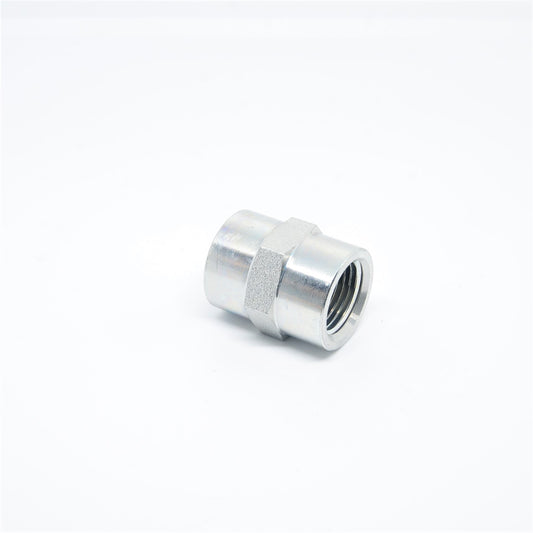 Steel 3/8" Female Npt Fpt Fip Thread Pipe Fitting Straight Coupling Joiner WOG