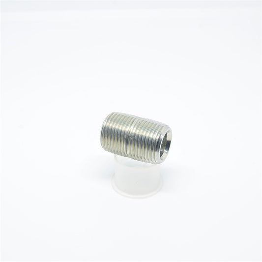 Steel 3/8" Npt Male Close Nipple Pipe Fitting Water Fuel Oil Gas Liquid