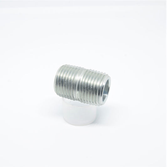 Steel 1/2" Npt Male Close Nipple Pipe Fitting Water Fuel Oil Gas Liquid
