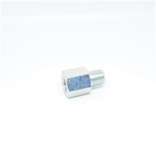 1/8 Female Npt to 1/8 Npt Male Carbon Steel Pipe Adapter Fitting Water Oil Fuel Liquid