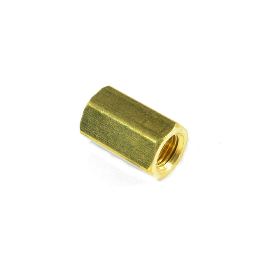 1/4 Npt Female Straight Coupling Brass Pipe Fitting Air Water Oil Gas Fuel