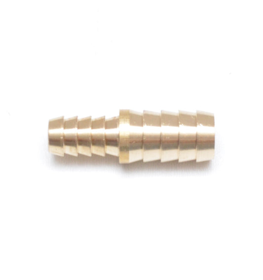 FasParts Brass Splicer 1/2" Hose ID Barb - 3/8" Hose ID Barb REDUCER