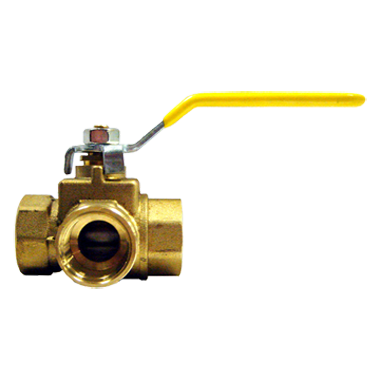 FASPARTS 3 Way 1 1/4 Female NPT FIP FPT Ball Valve NPT FIP Female NPT FIP FPT  400 PSI
